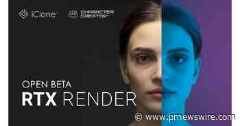 RTX Render Open Beta Begins: Path-Traced Quality Inside Character Creator 5 and iClone 8