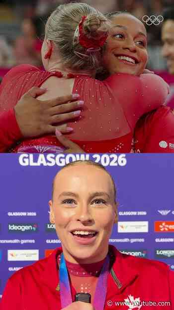 Team-mates that inspire each other! 🇨🇦❤️✨