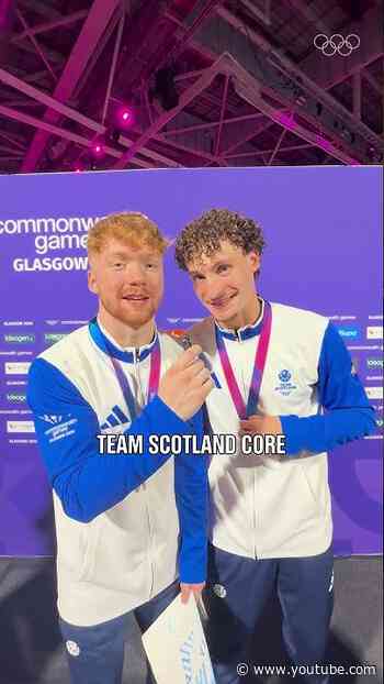 Some interviews just go in an unexpected direction 🤩🏴󠁧󠁢󠁳󠁣󠁴󠁿🫶 #Glasgow2026 #RoadToLA28