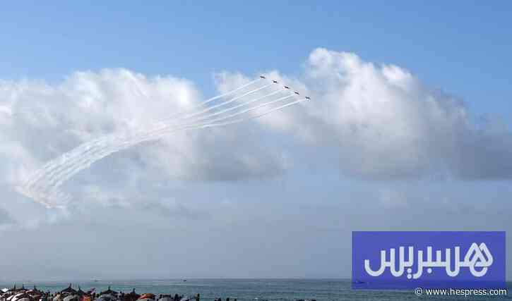 استعراضات جوية في مناطق بالمغرب