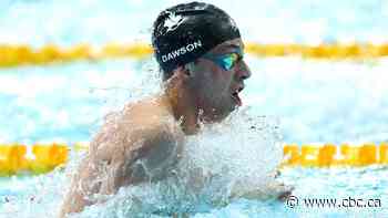 Canada's Oliver Dawson powers into breaststoke final at Commonwealth Games