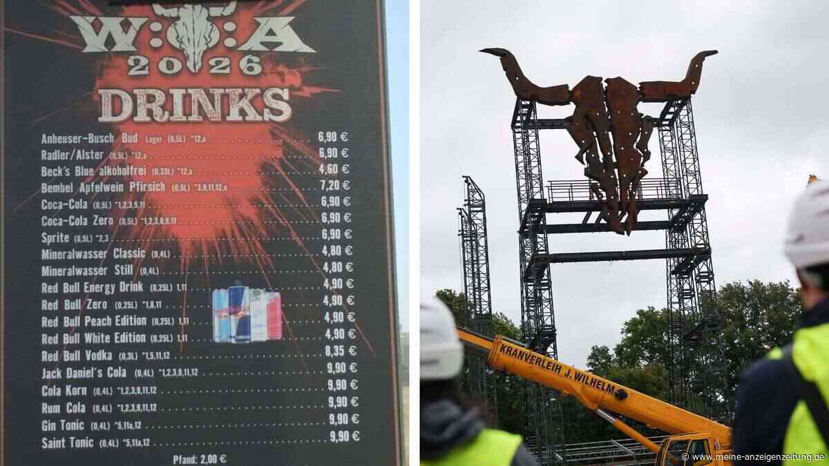 „Euch brennt wohl der Helm“: Wacken-Fans sauer über Preisliste – Festival kontert mit Fakten