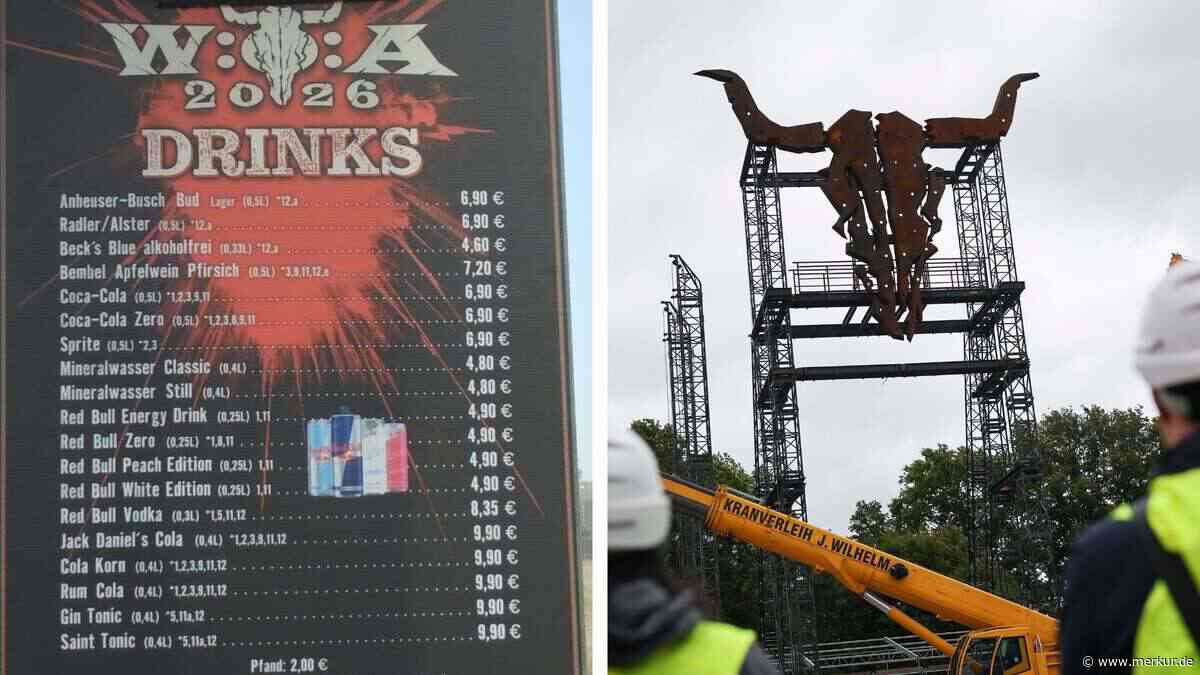 „Euch brennt wohl der Helm“: Wacken-Fans sauer über Preisliste – Festival hält dagegen