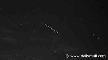 Look up this week! TWO meteor showers will peak on the same night - with up to 30 shooting stars every hour