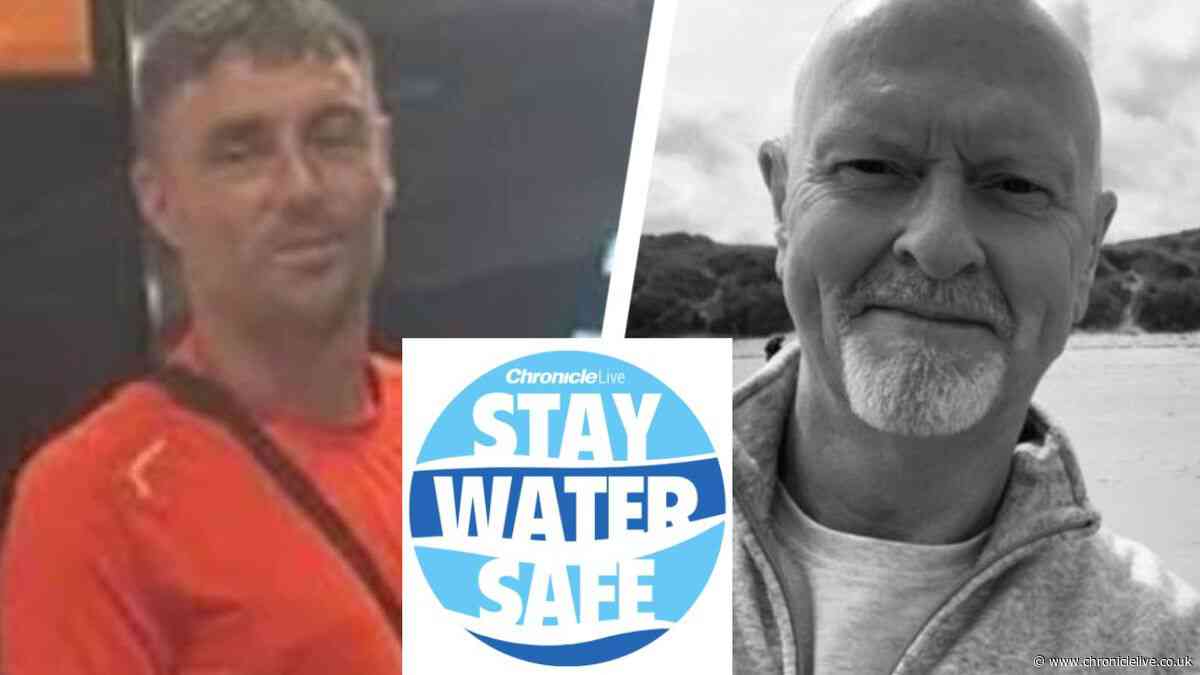 Two men died in North East beach rescue after children got into difficulty in sea - inquest