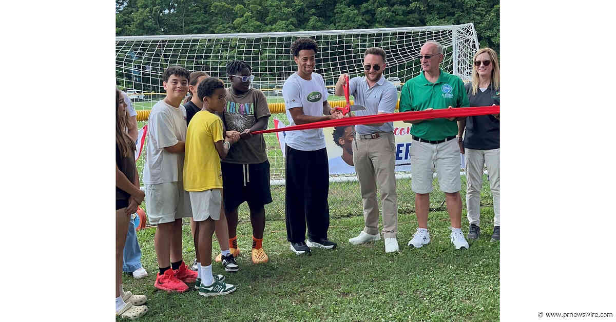 Scotts® and USMNT Star Tyler Adams Celebrate the Grand Opening of the Renovated Tyler Adams Soccer Pitch