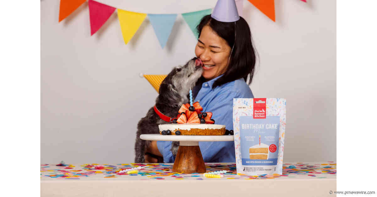 The Honest Kitchen Debuts Bake Mixes That Make Celebrating Your Dog Easier Than Ever