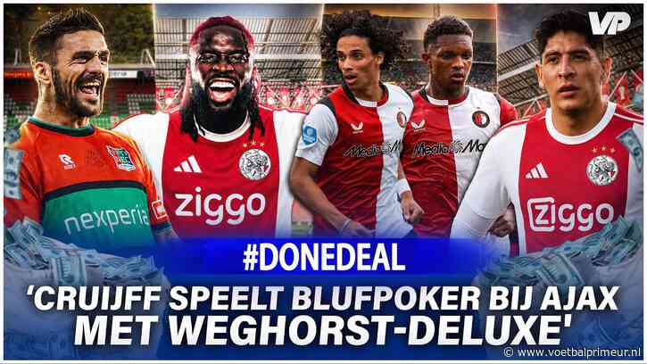 'Cruijff speelt blufpoker bij Ajax met Weghorst-deluxe'