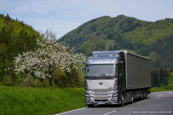 SuperPanther: Elektro-Lkw aus China, gebaut in Österreich