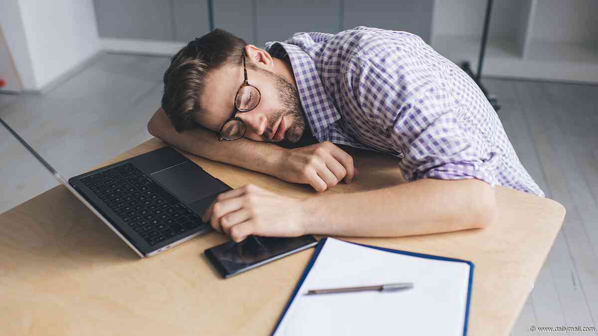 Scientists reveal why you're exhausted despite getting eight hours of sleep - 90 per cent of mid-lifers are sleep deprived