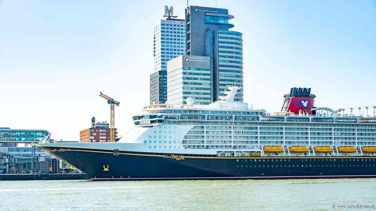 Cruiseschip Disney Dream even terug in Rotterdam