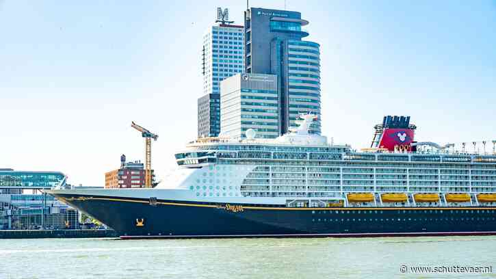 Cruiseschip Disney Dream even terug in Rotterdam