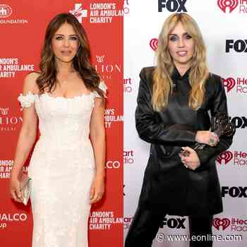 Elizabeth Hurley Details Meeting Billy Ray Cyrus' Daughter Miley Cyrus
