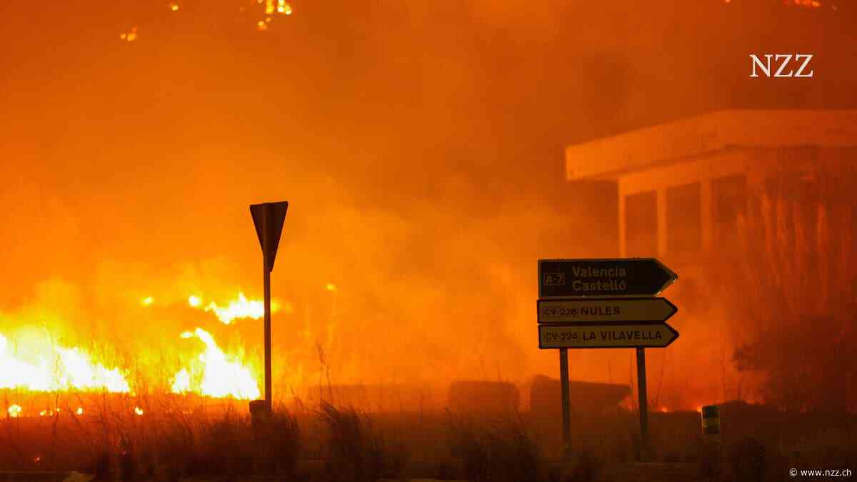 Fast eine halbe Million Menschen sind von Flammen bedroht: So ist die Lage in Spanien, Frankreich und Italien