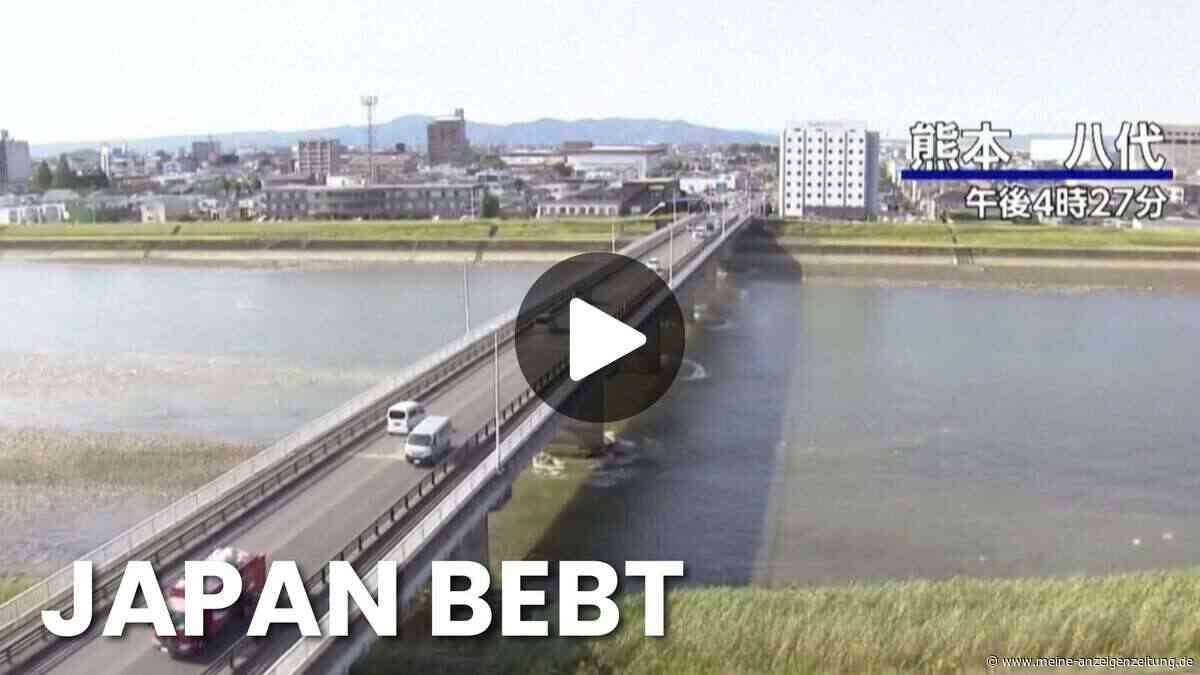 Naturgewalt trifft Japan – Video zeigt den Moment, als die Erde bebt