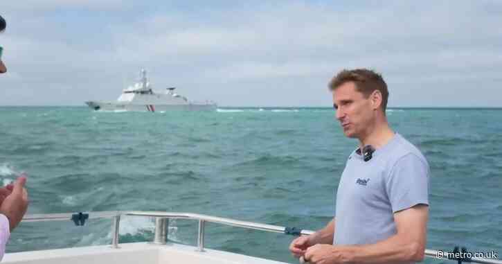French warship ‘fires 17 live rounds’ near Tory MP in Channel
