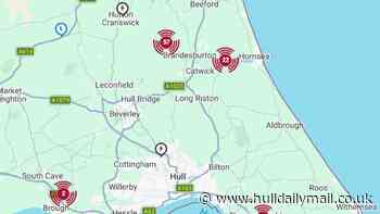 More than 800 East Yorkshire homes left without power after fire