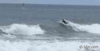 WATCH: Great white shark videobombs bodyboarder at California beach