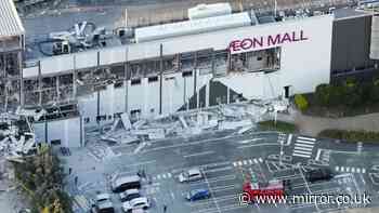 Japan earthquake live: 'Many fatalities' as mall explodes during 7.1-mag quake