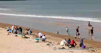 Whitley Bay beach clean-up ongoing with volunteers removing thousands of nurdles