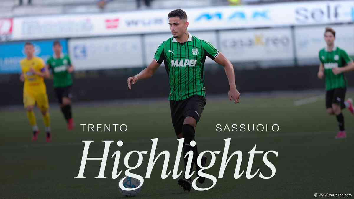 Triangolare | Trento-Sassuolo 2-0 | Highglights