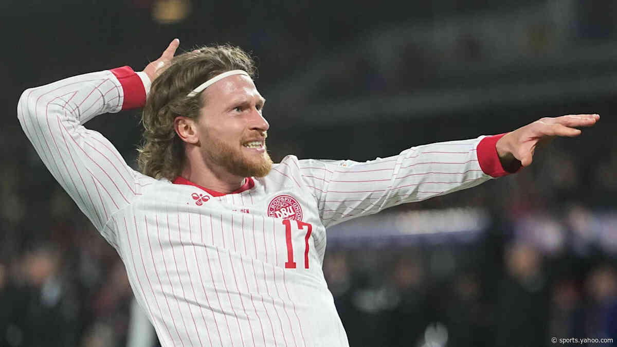 Celtic make Denmark striker Hogh their record signing
