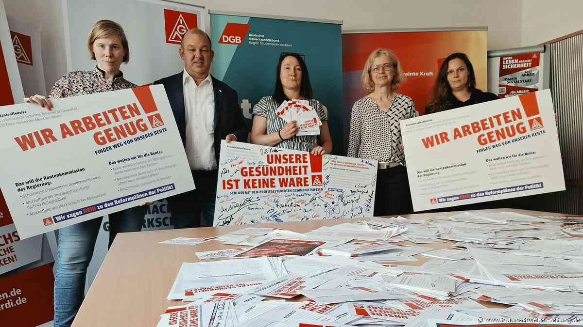 „Reformen der Schande“ bei Gesundheit und Rente: Gewerkschaften planen Widerstand