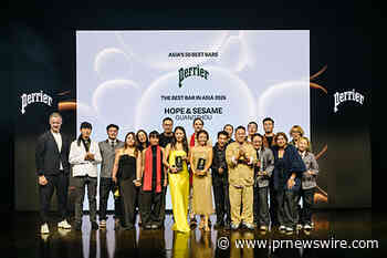 HOPE &amp; SESAME IN GUANGZHOU TAKES THE NO.1 SPOT AT ASIA'S 50 BEST BARS 2026