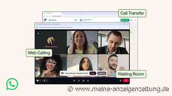 Neu in WhatsApp: Anrufe nun auch im Browser