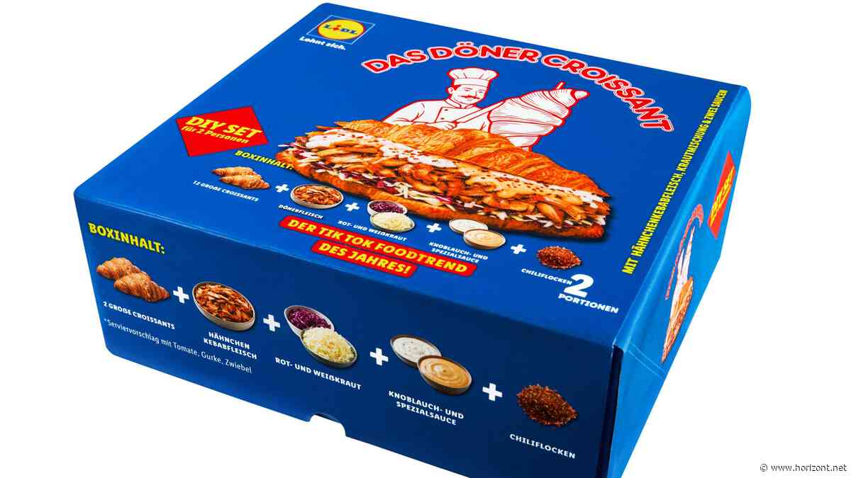 DIY-Set: Lidl bringt das Döner Croissant zum Selbermachen in den Handel