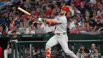 Free MLB home run picks, odds for July 28: Bryce Harper in expert's best bets for Tuesday HR player props