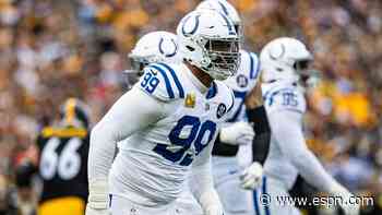 Colts' Buckner (neck) makes return to practice