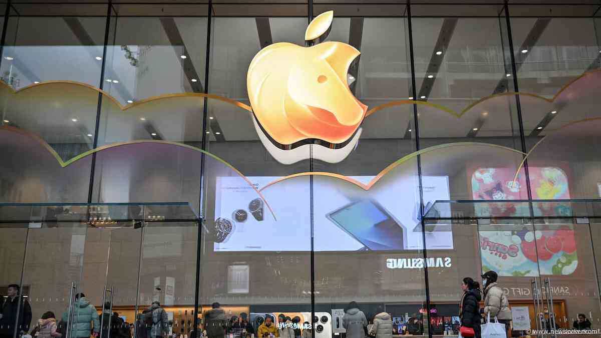Beurswaarde Apple doorbreekt grens van 5 biljoen dollar
