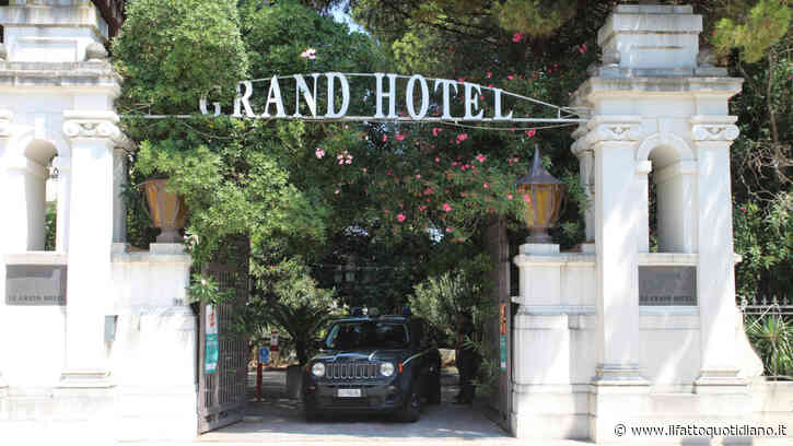 Era fallito da tre anni, ma continuava a ospitare turisti in nero: sequestrato il Grand Hotel di Riccione