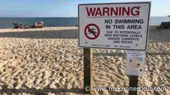 Swimming areas in two state parks close following DEEP testing