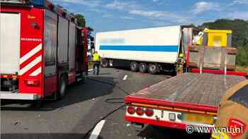 Dode en gewonden bij ongeval met drie vrachtwagens op A17