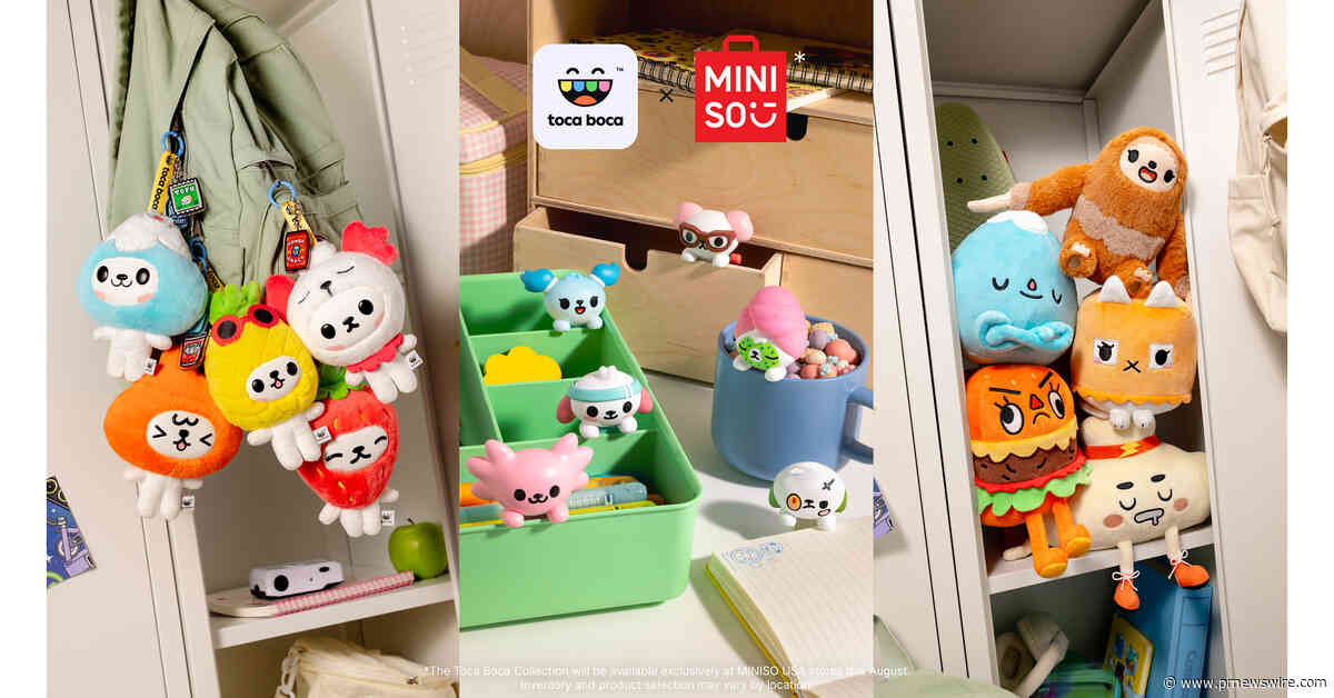 Toca Boca® x MINISO Collection Debuts Nationwide in the United States