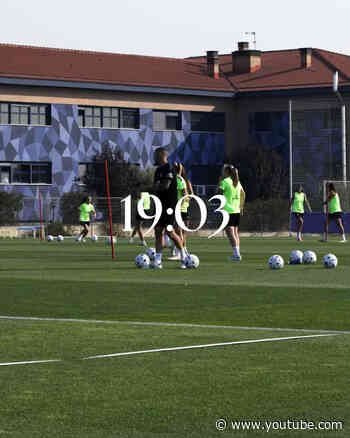 Atleti Femenino's pre-season training camp in LASR, day one