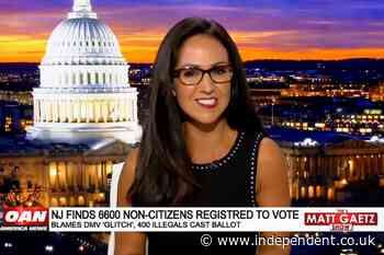 Sitting congresswoman Lauren Boebert serves as stand-in host on Matt Gaetz’s OAN show in rare move