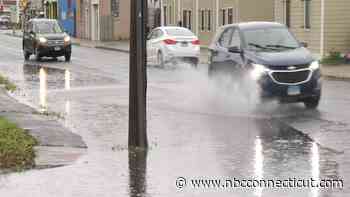 Several road closures in Bridgeport due to heavy rainfall