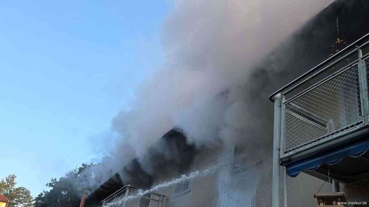 Brand in Gräfelfing: Bewohner schläft trotz piepsender Rauchmelder