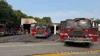 5 firefighters injured in N.Y. firehouse blaze