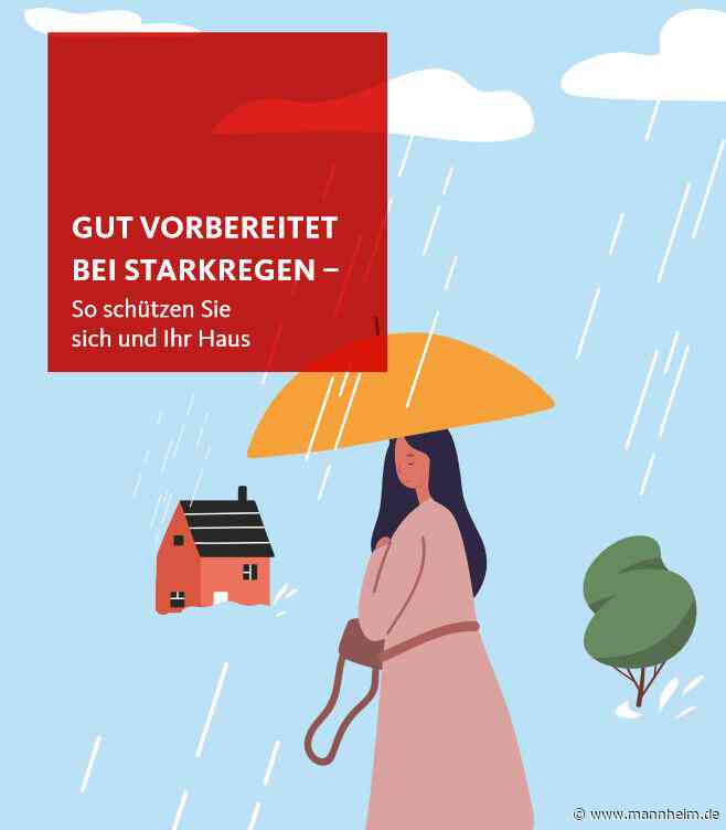 Gut vorbereitet bei Starkregen