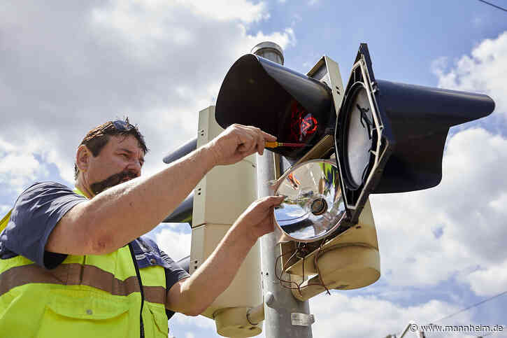 Erneuerung von zwei Lichtsignalanlagen