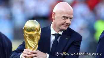 FIFA release statement as Gianni Infantino revelation rocks football