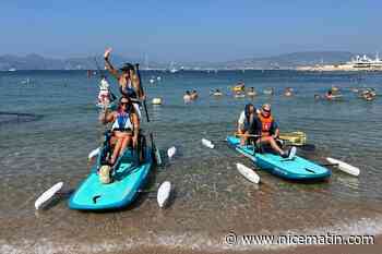 «  Ce que je voudrais, c’est qu’il y en ait de partout » : Cannes acquiert un nouveau paddle adapté pour sa handiplage