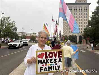 Lima rally targets billboard on same-sex parenting