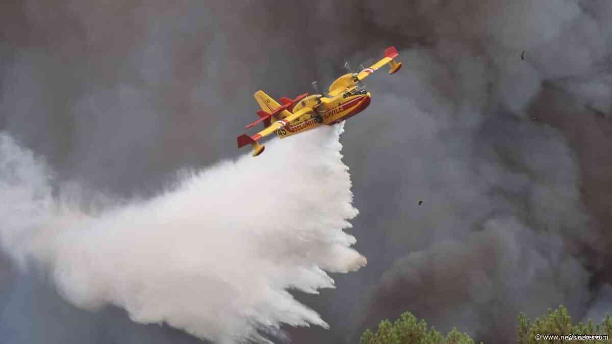 Geel reisadvies voor Spanje vanwege bosbranden, meer evacuaties in Frankrijk