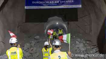 Historischer Tag: Tunnel-Durchschlag im Bergmassiv am Brenner