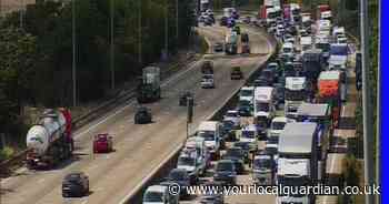 LIVE updates as car crashes, holiday traffic causing major delays on M25